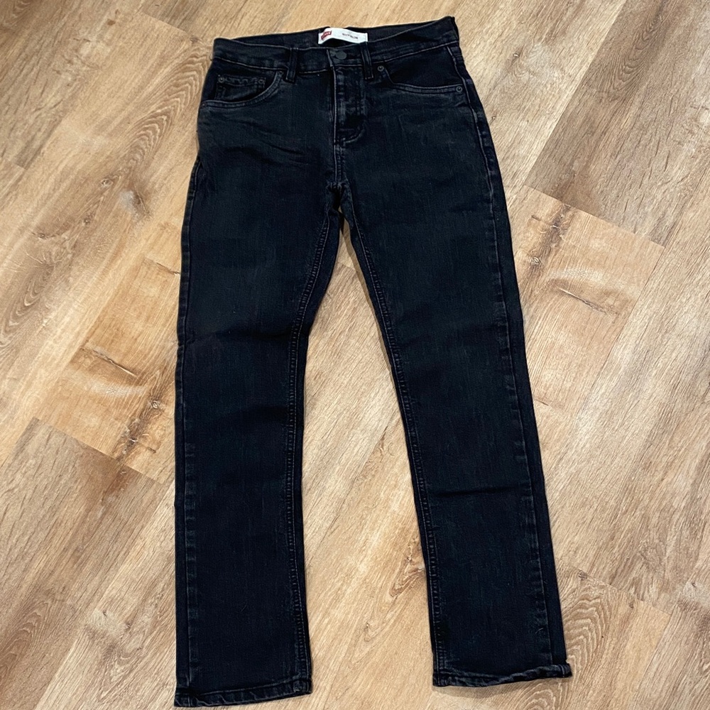 Levi’s 511 slim straight  black jeans 16 regular size 28
